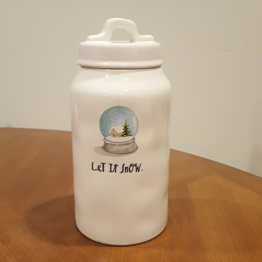 ❄ Let It Snow ❄ Rae Dunn Jar
